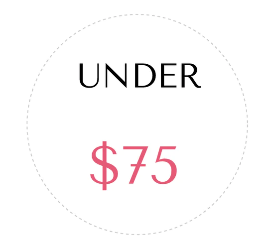 UNDER $75