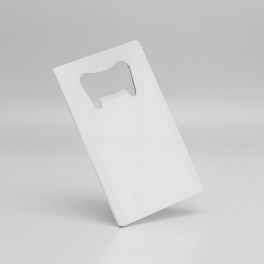Engraved Personalised Credit Card Bottle Opener