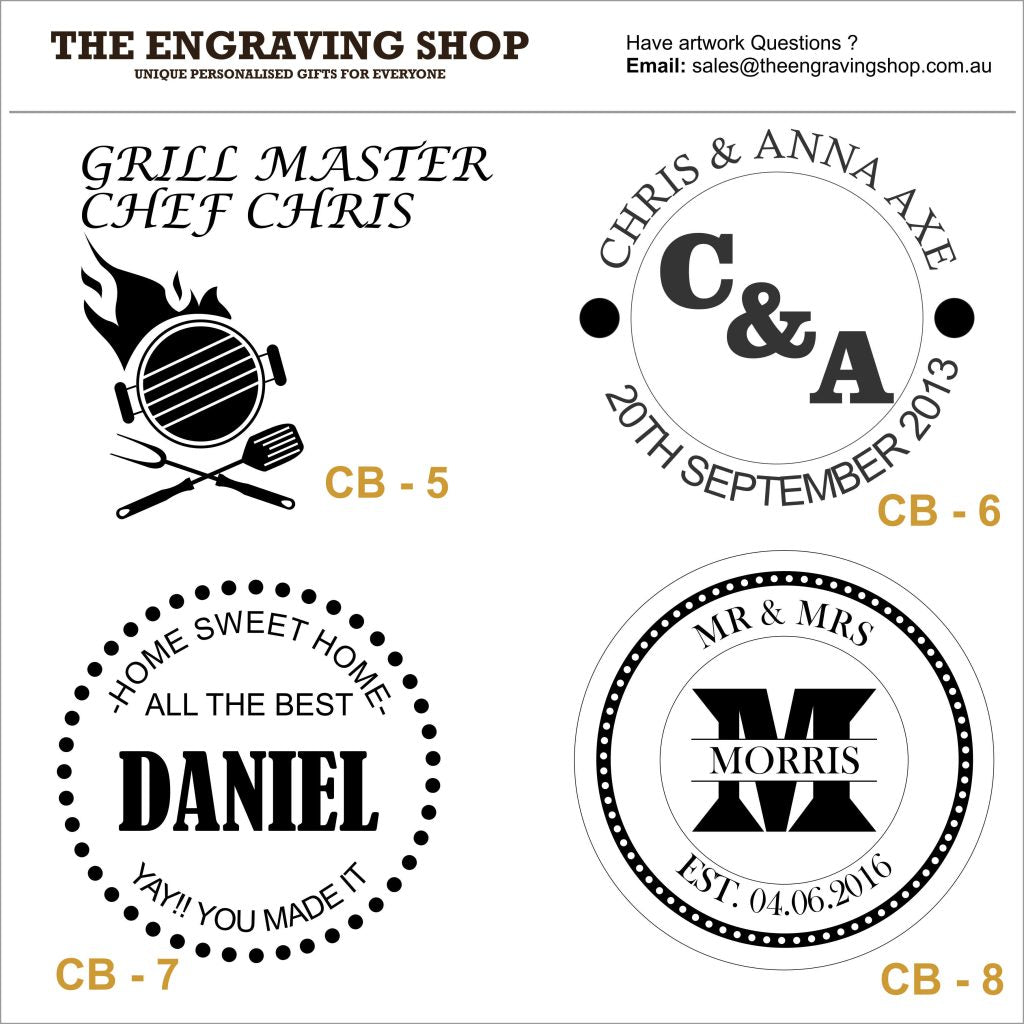The Engraving Shop - Designs