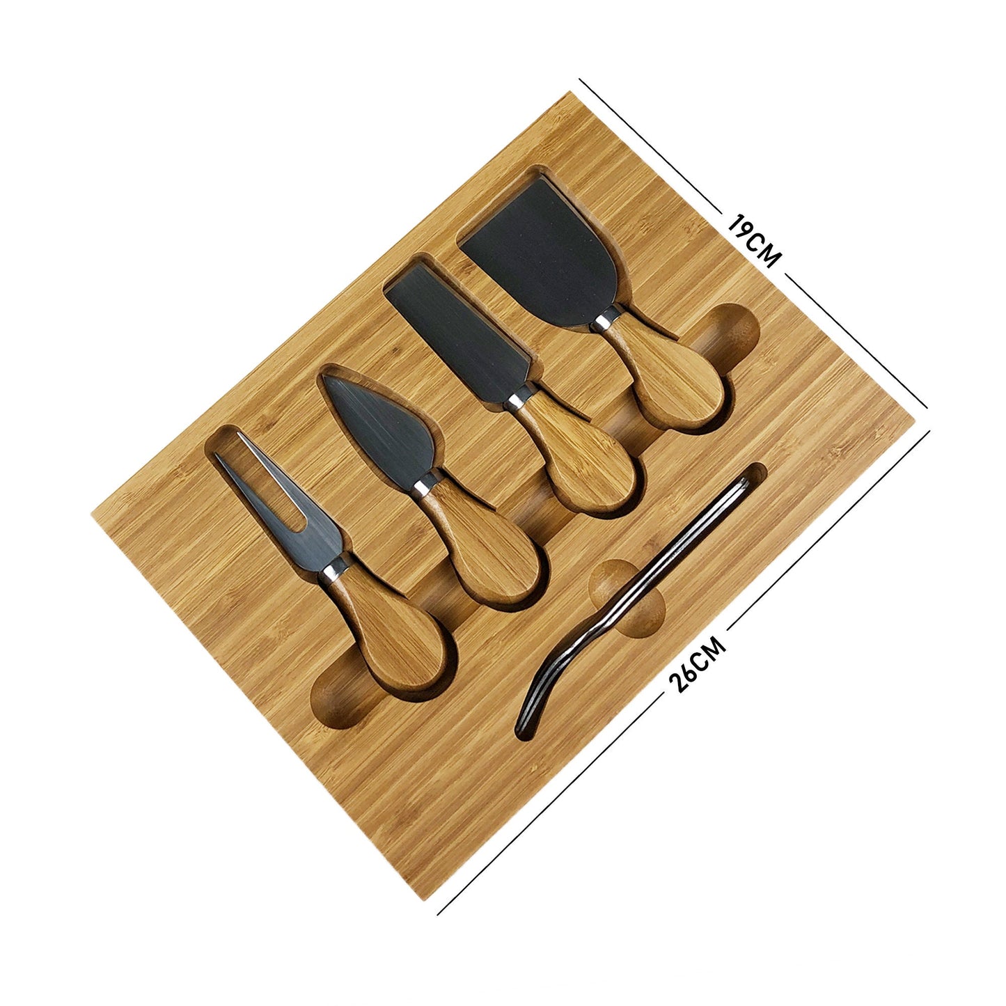 Personalised Wooden Cheese Board & Knives Gift Set Custom Name | Fathers Day Mothers Day Birthday Christmas | Cheese Wine Good Times
