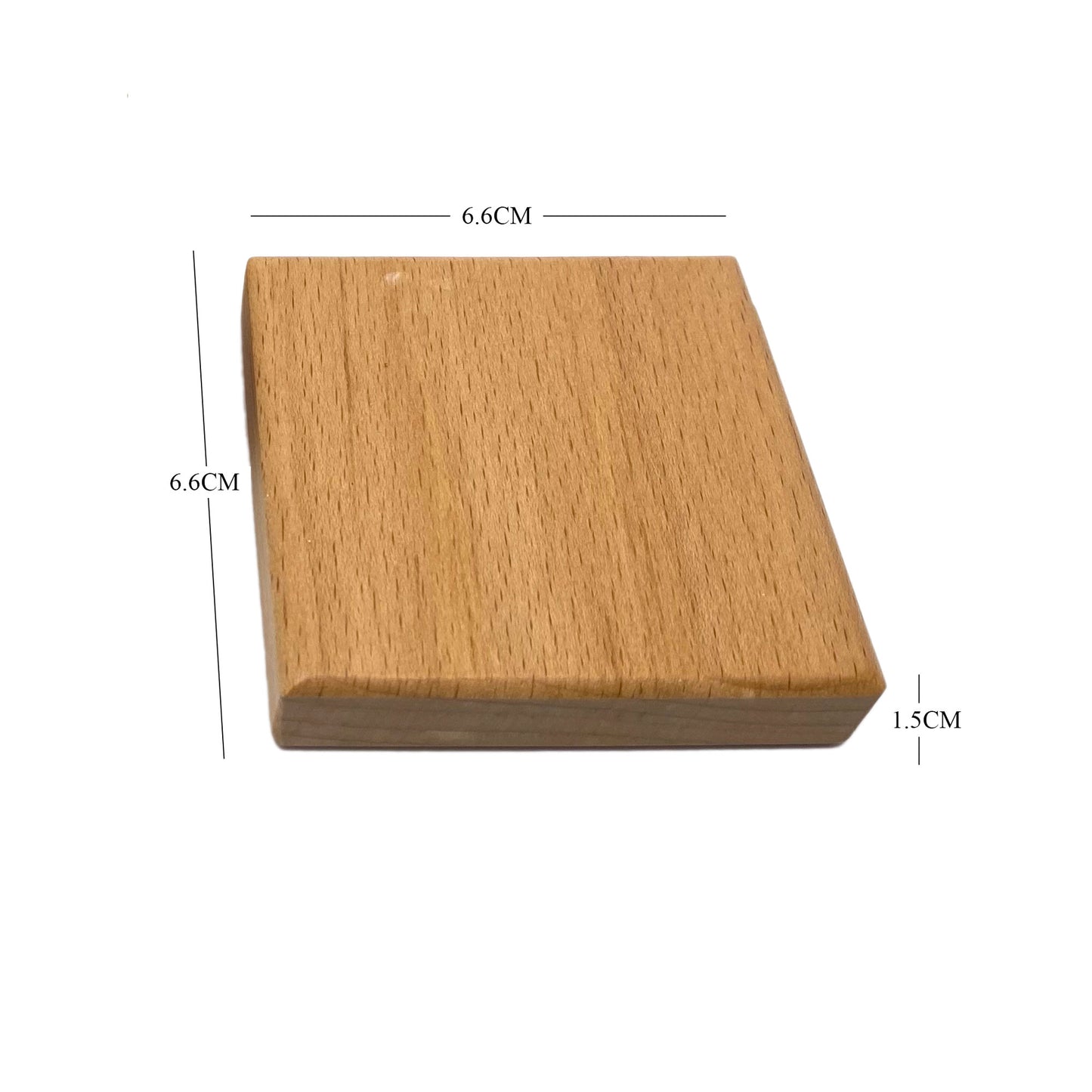 Personalised Engraved Square Wooden Bottle Opener