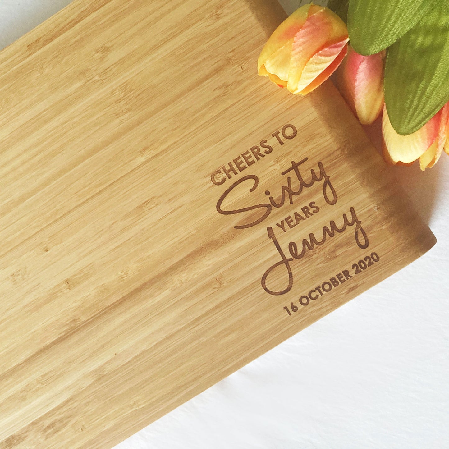 Wooden Cheeseboard Gift Set Birthday Anniversary