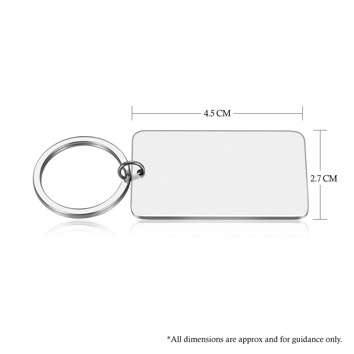 New Home New Adventures Key ring Custom Initials and Date