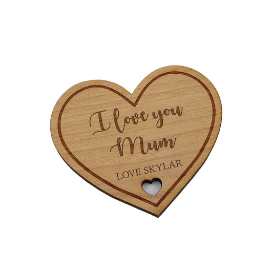 Mothers Day Heart Fridge Magnet