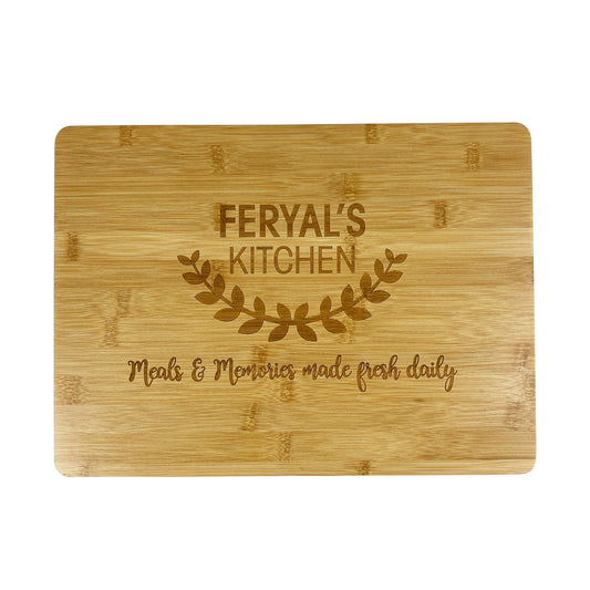 Wooden Grandma's Kitchen Chopping Board Mothers Day Gift for Mum Grandmother