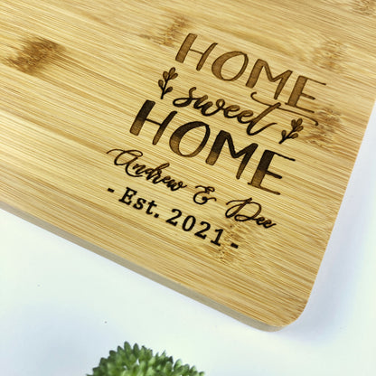 Home Sweet Home Chopping Board Housewarming Gift