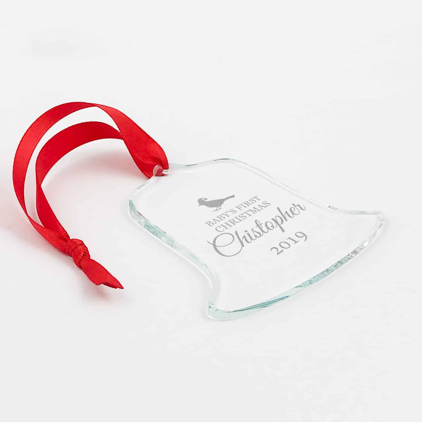 Christmas Crystal Bell Ornament