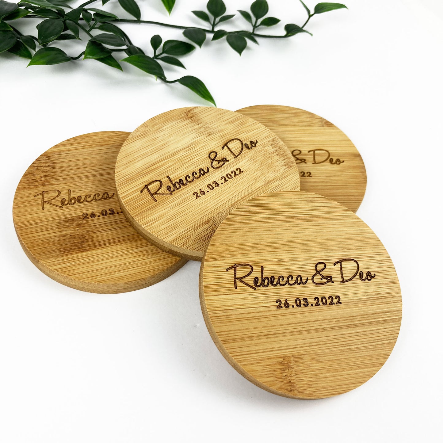 Engraved Chopping Board Gift Set | Custom Names Date | Wedding Gift Housewarming Present Bridal Shower Gift Anniversary Gift