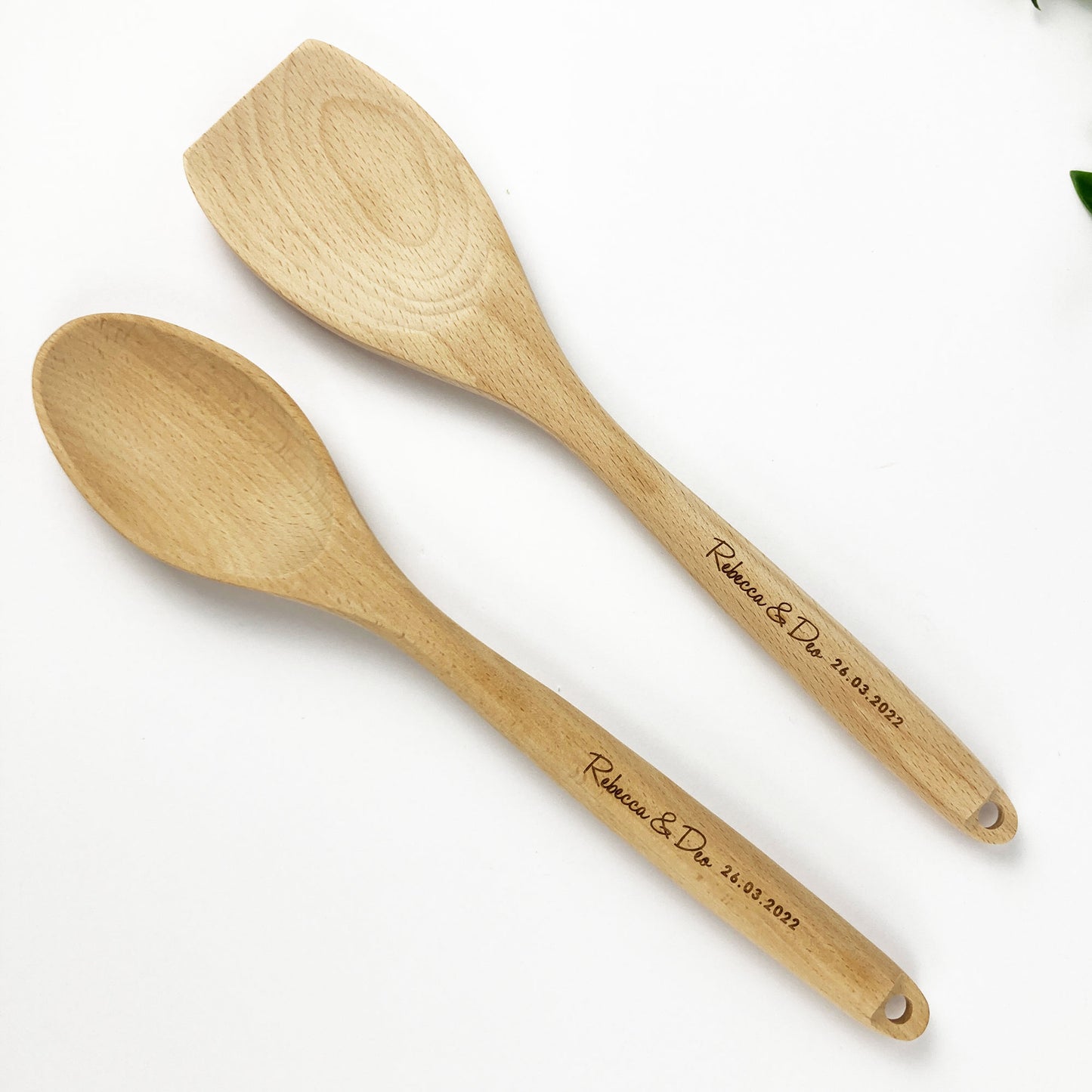 Engraved Chopping Board Gift Set | Custom Names Date | Wedding Gift Housewarming Present Bridal Shower Gift Anniversary Gift
