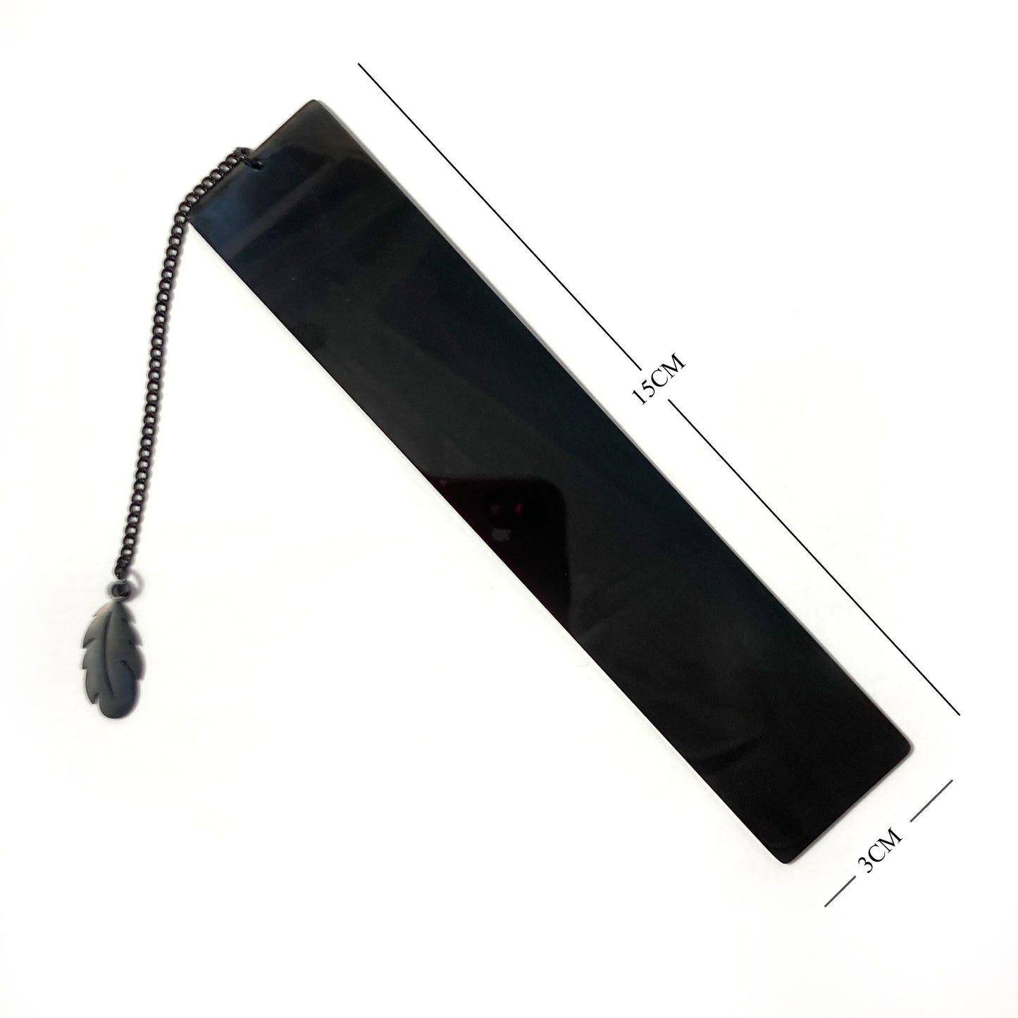 Personalised Stainless Steel Bookmark Engraved with message