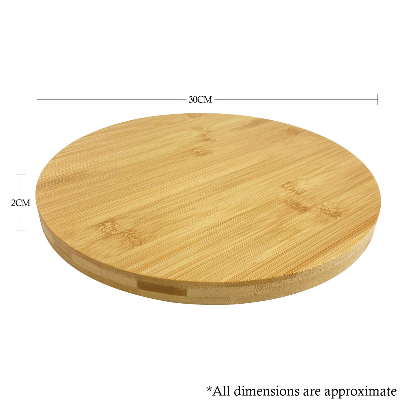 Round Wooden Chopping Board Home Sweet Home Custom Names Year