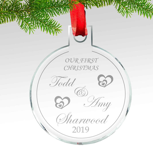 First Christmas Acrylic Ornament Decoration