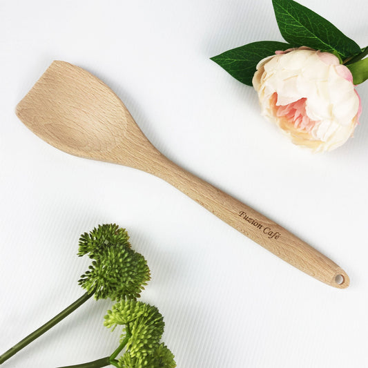 Engraved Wooden 3 Pieces Fork, Spoon or Flat Spoon Gift Set Wedding Favours Special Gift