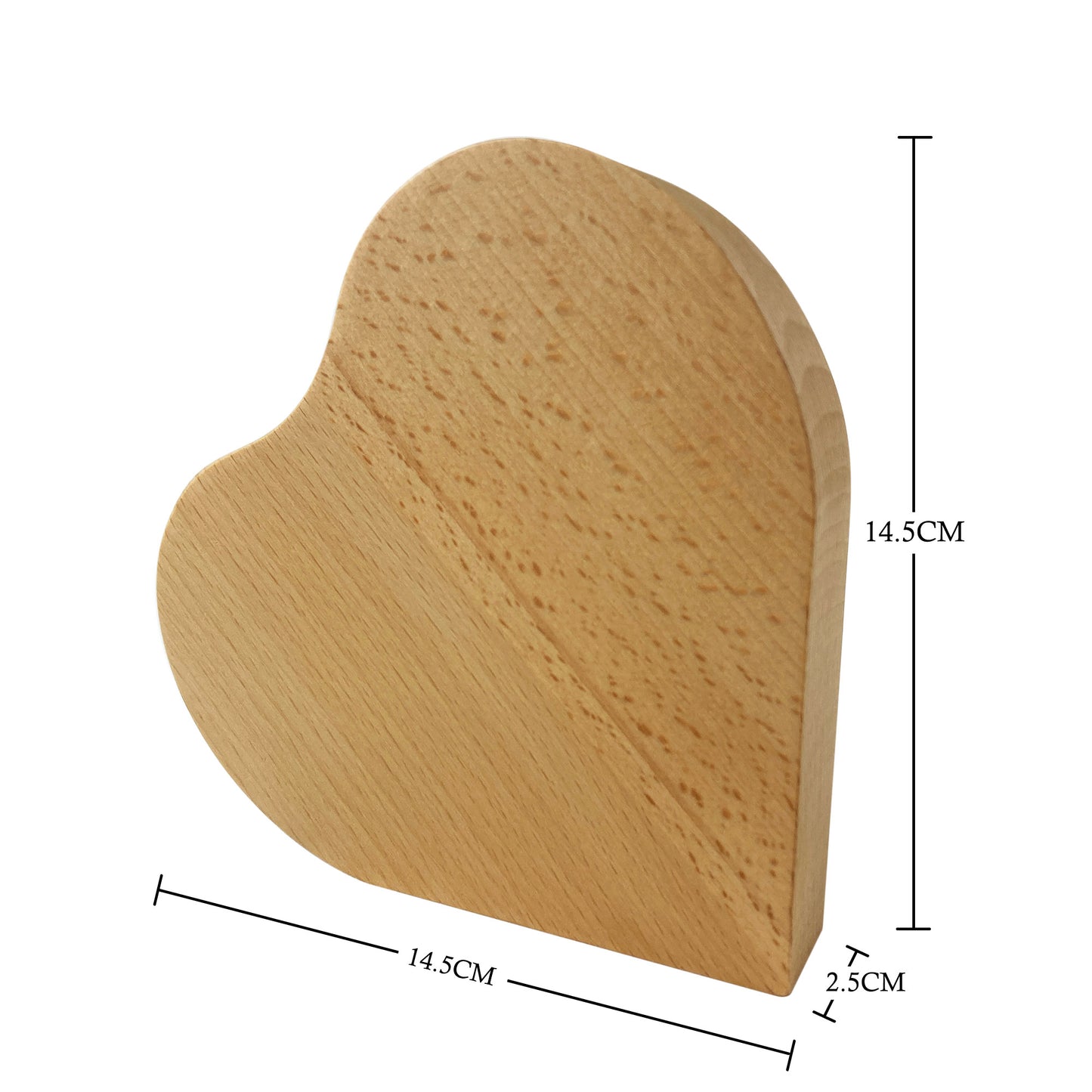 Wooden Heart Gift Mothers Day Birthday