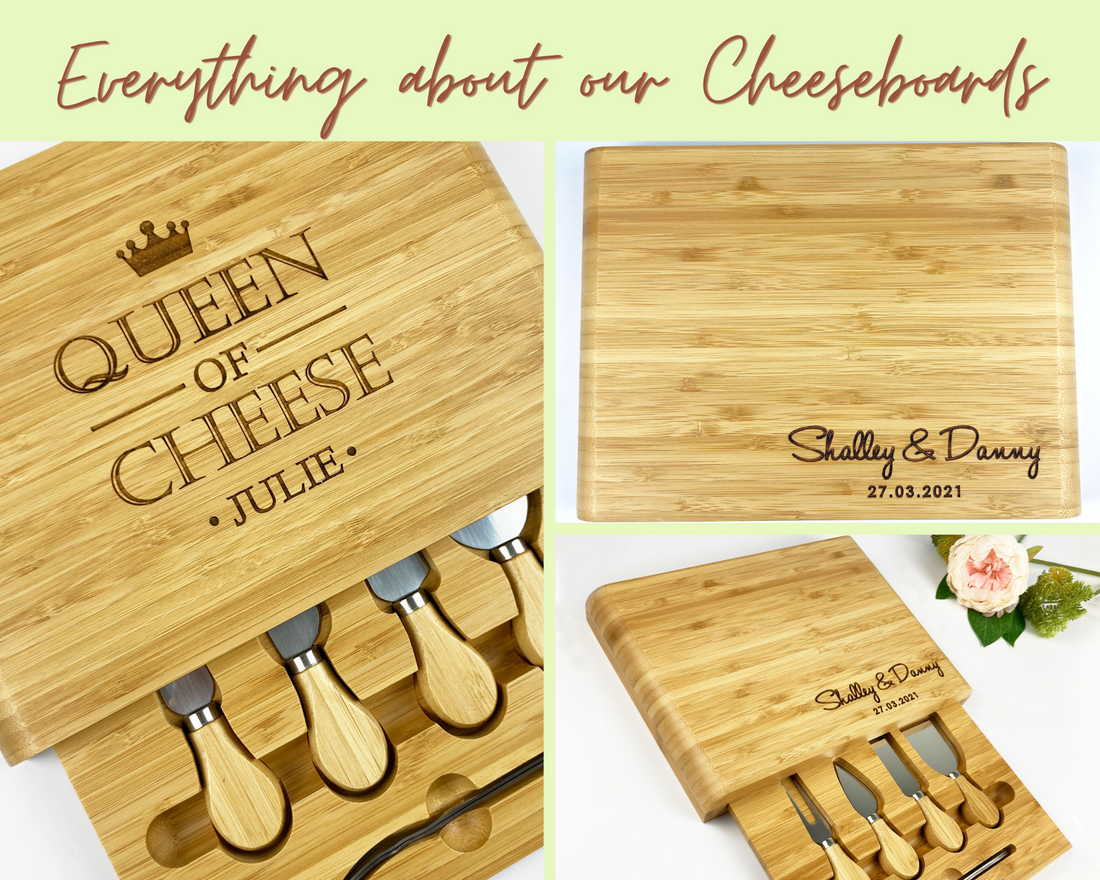 Everything you need to know about Personalised Cheeseboards!