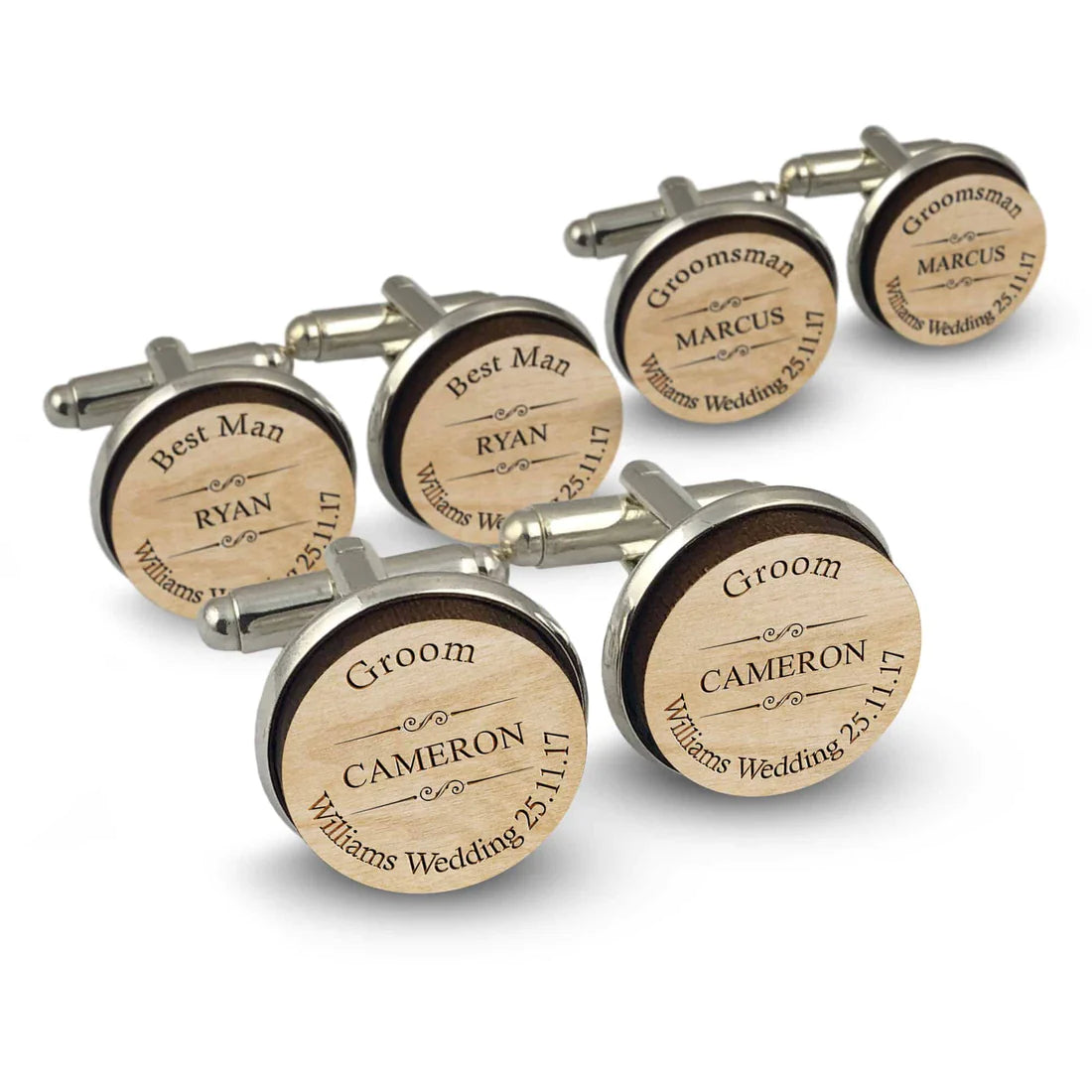 Personalised Cufflinks from an Australian Owned Business – The Perfect Gift for Your Wedding Day