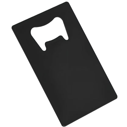 Engraved Personalised Credit Card Bottle Opener