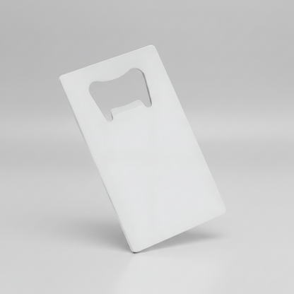 Engraved Personalised Credit Card Bottle Opener