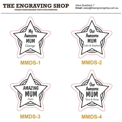 Mothers Day Star Fridge Magnet