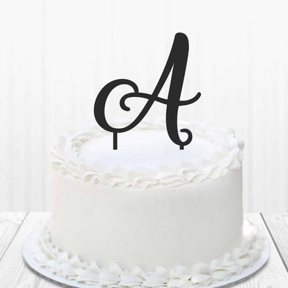 Alphabet Cake Topper