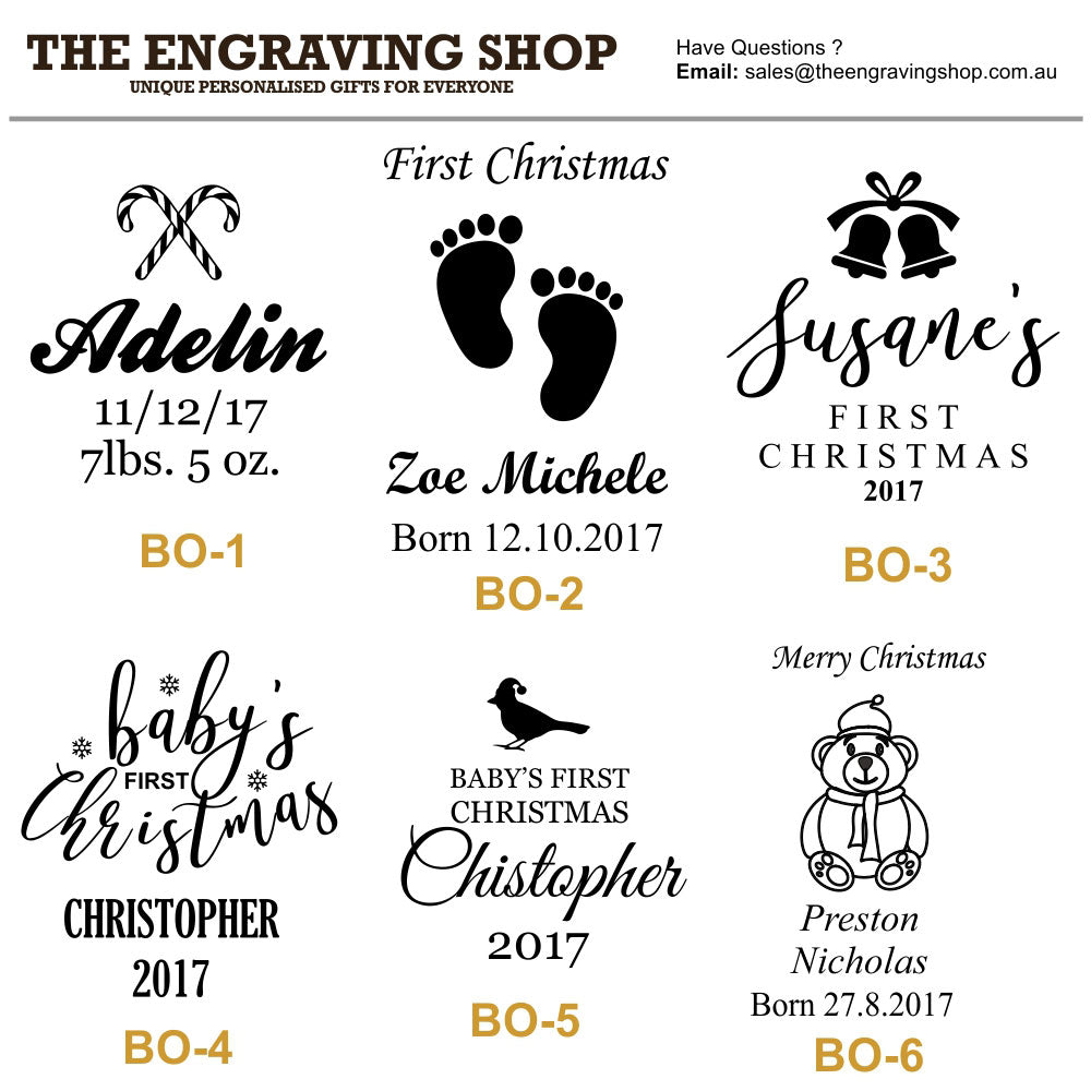 The Engraving Shop - Designs