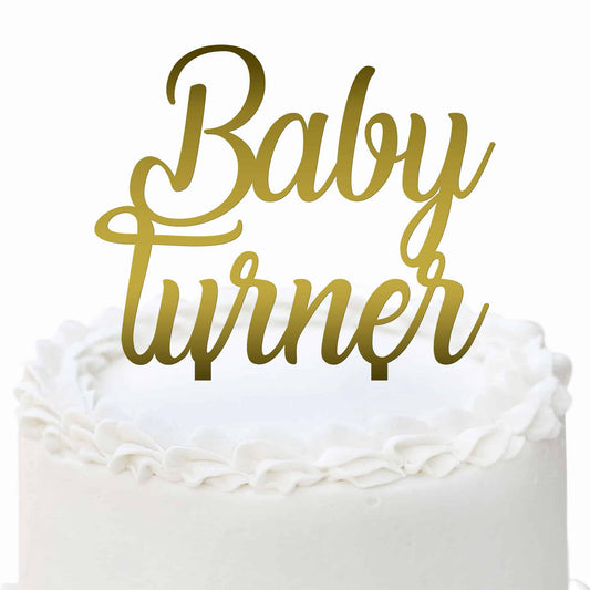 Birthday Cake Topper with Name