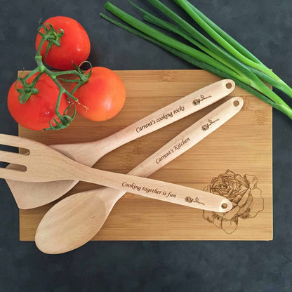 Wooden Spoon Custom Gifts Wedding Favour Mom Dad Friends