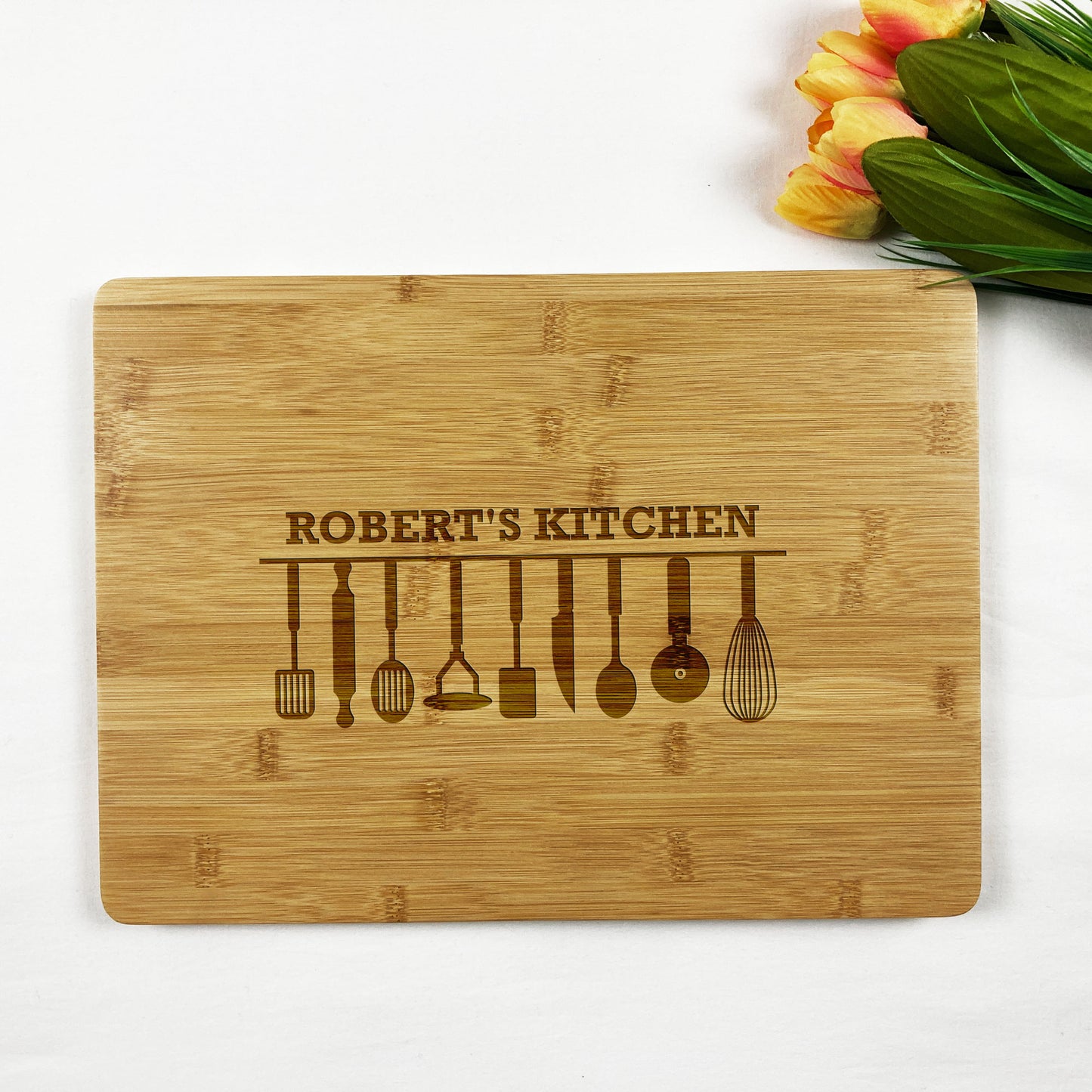 Fathers Day Chopping Board for Barbeque Grill Outdoor