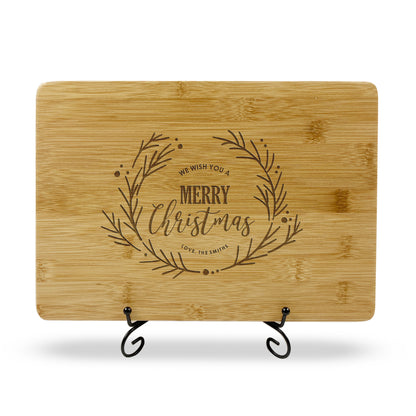 Engraved Christmas Cutting Board Gift
