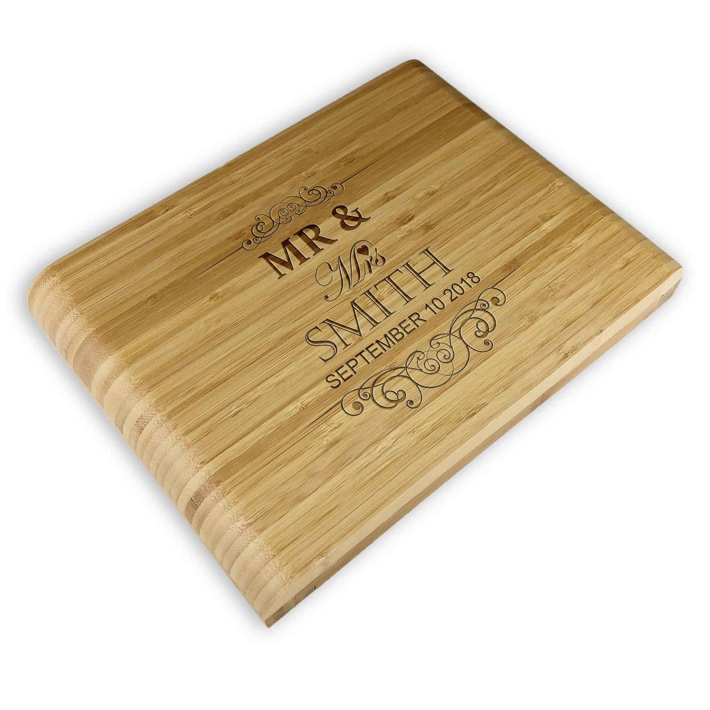 Mr & Mrs Cheese board with Knives