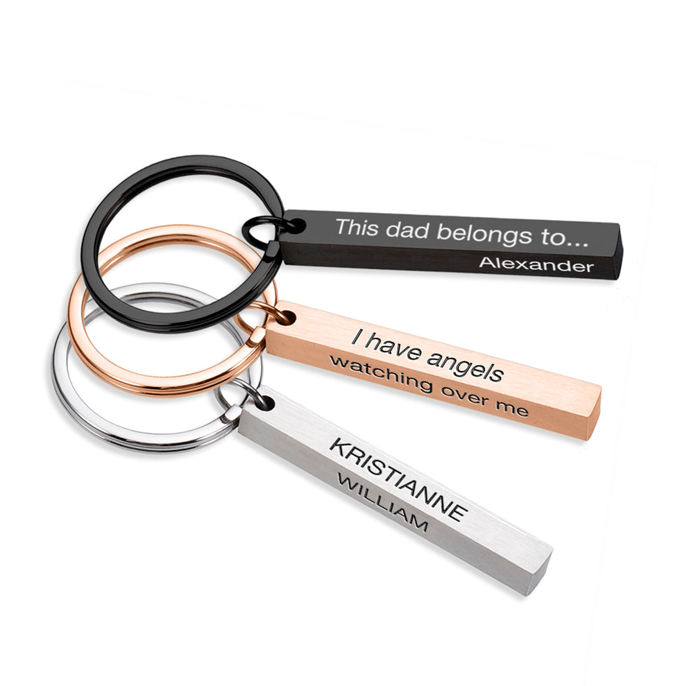 Photo Printed Keyring Gift Personalized Engraved Keyring With Photo - Custom Text & Picture, Gift For Mom/Dad Picture Keychain Engrave - Foto 12