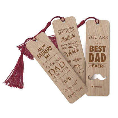 Fathers Day Bookmark