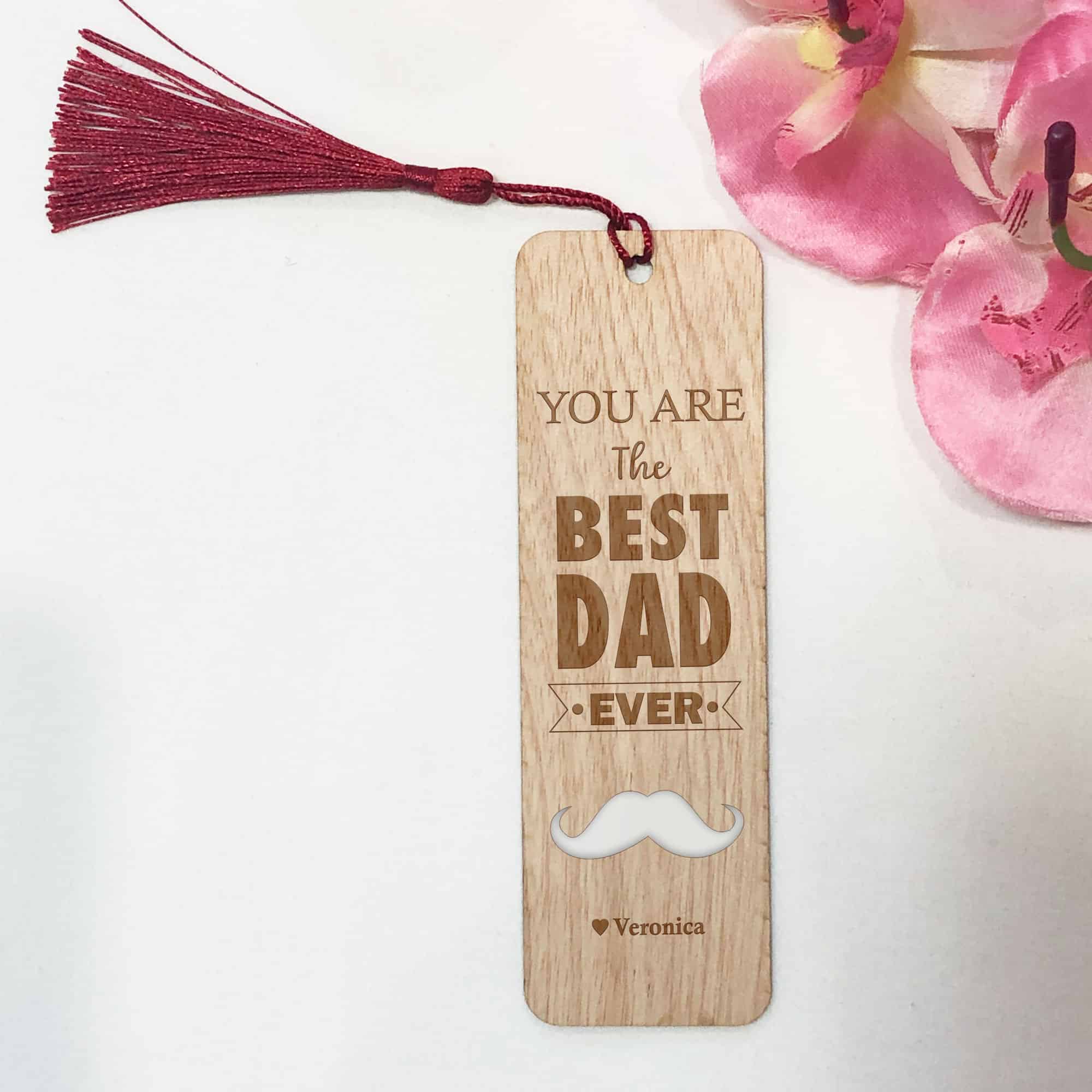 Fathers Day Bookmark – The Engraving Shop