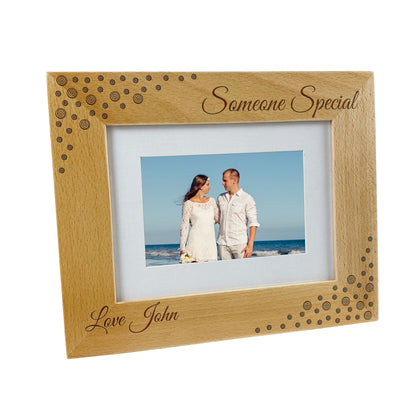 Wedding Anniversary Wooden Photo Frame for Couples