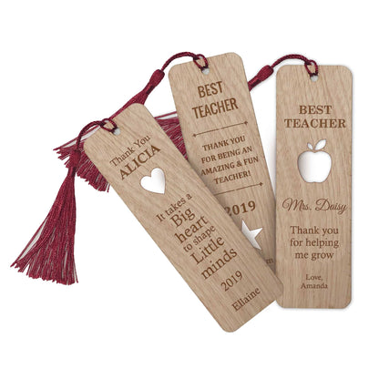 Bookmark For Teacher with Tassel