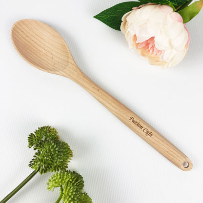 Engraved Wooden 3 Pieces Spoon Gift Set Wedding Anniversary Favours Special Gift
