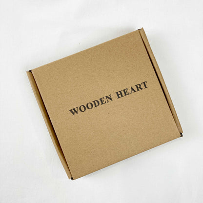 Wooden Heart Gift Mothers Day Birthday
